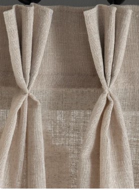 Szycie zasłon - fałda potrójna